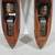 Weaving Loom Shuttle Boat 17" Wall Candle Holders Wooden Steel Tip 5 thumbnail