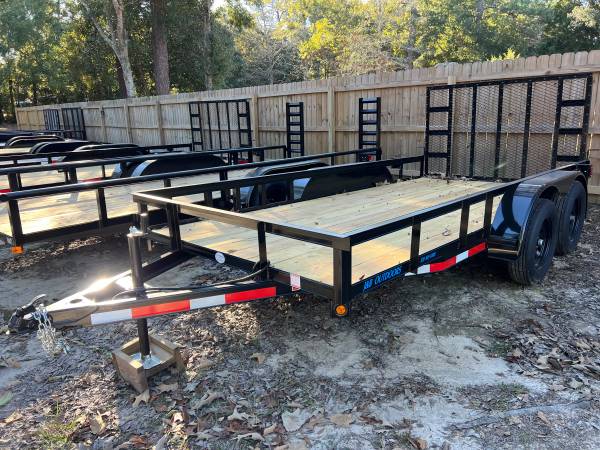 New 6.5x14 Tandem Axle Utility Trailer 1