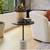 Article "Narro" Marble Side Table - Black 1 thumbnail