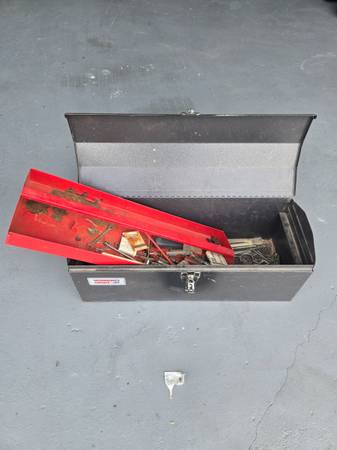 Two Metal Tool Boxes 1