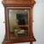 Antique Victorian Eastlake Carved Cherry Wood Wall or Dresser Mirror 1 thumbnail