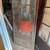 VINTAGE 1930's SOLID WOODEN DOOR with 9 PANES OF GLASS 6 thumbnail