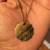 24 Inch Italian 18K Yellow Gold Necklace with Pendant have "God" on it 2 thumbnail