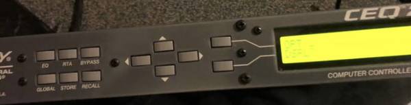 Peavey CEQ280A Computer bControlled Graphic EQ 1