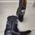 Handmade caiman Skull exotic Leather Cowboy Boots Size 10 2 thumbnail