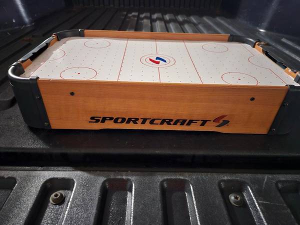 Games Air Hockey Board Needs Parts And Baseballs Signed 1