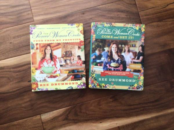 Pioneer Woman cook books 1