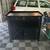 Solid Wood Pottery Barn Black Bar Cabinet w/Wine Storage & Mirror 5 thumbnail