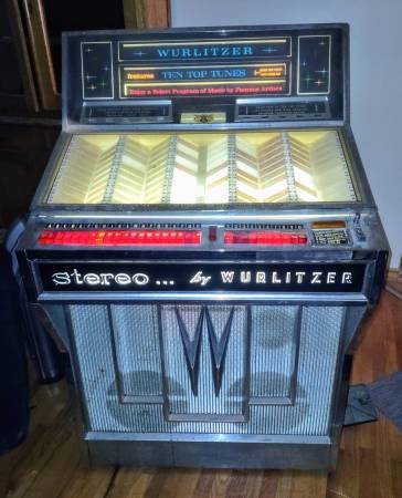 オーストリアLP Various Gastarbeiter Im Wiener Kabarett SPR3254 PREISER /00260 1964 Wurlitzer 2800 Multi-Selector Stereo Phonograph Jukebox