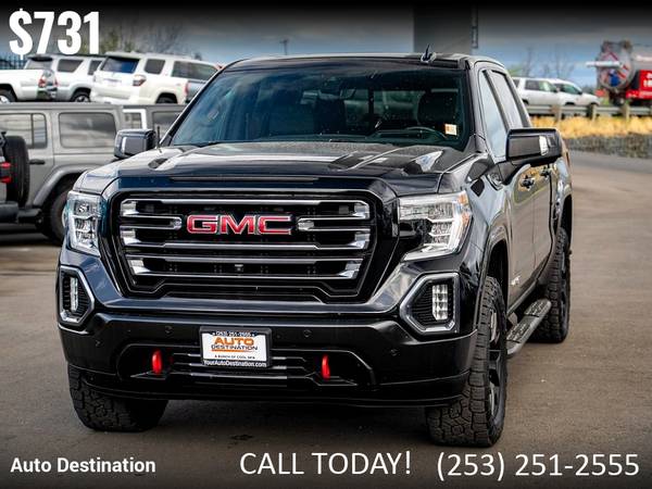 2019 GMC Sierra 1500 AT4Crew AT 4 Crew AT-4-Crew Cab - $731 (Auto Destination)63623313491843123