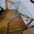 Elegant Large Glass Desk or Table on Chrome Legs 4 thumbnail
