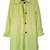 Sam Edelman Rain Coat Jacket Size L NEW NWT citron trench women 1 thumbnail