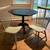 Ethan Allen solid wood dining table and 2 chairs 1 thumbnail