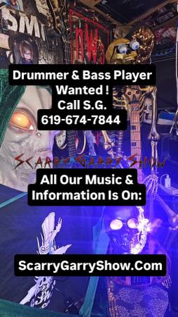 Se buscan baterista y bajista – Metal/Rock duro (Lakeside)
