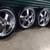 (4) 20 inch aftermarket chrome wheels with tires (staggered) 5x120 3 thumbnail