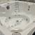 Large Spa - 7.5x7.5 Caldera Salina Spa Hot Tub 220v- Cover, Lights 2 thumbnail