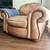 Large and super comfortable leather over stuffed chair for sale! 3 thumbnail