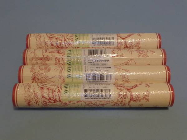 4 Rolls of Waverly Wallpaper Border, 10 Inches, Pre-pasted 1