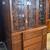 Beautiful Vintage Lockable Hutch Cabinet Fold Down Secretary Area 1 thumbnail
