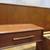 Queen, Teak Bed Frame with Floating Side Tables, MCM 4 thumbnail