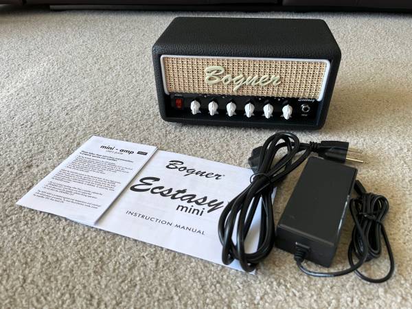 Bogner Ecstasy Mini 30w amp head. 1