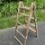 Antique Folding Wood Ladder Quilt Rack Picture Ladder 4 thumbnail