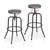 BLACK FRIDAY SALES!Homy Casa Anacletus Swivel Bar Stools 2pcs 4 thumbnail