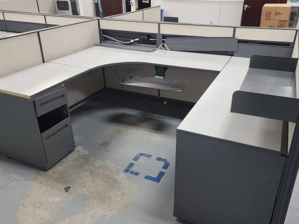 Office cubicles,  desk 1