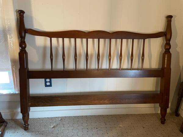 MCM CHERRY BED FRAME 1