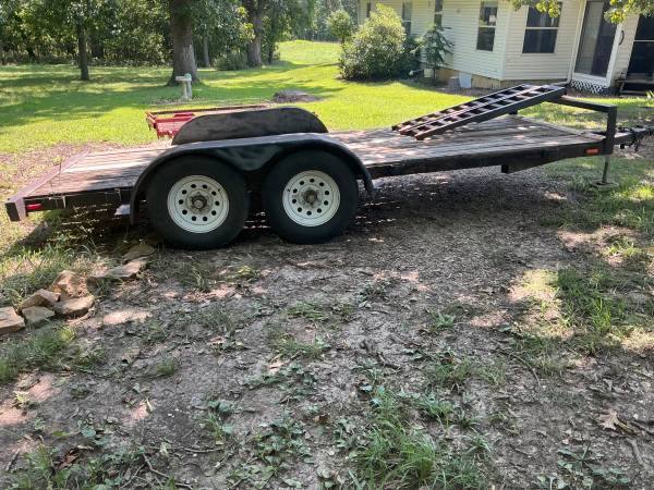 6’X16’ Flatbed Trailer 1