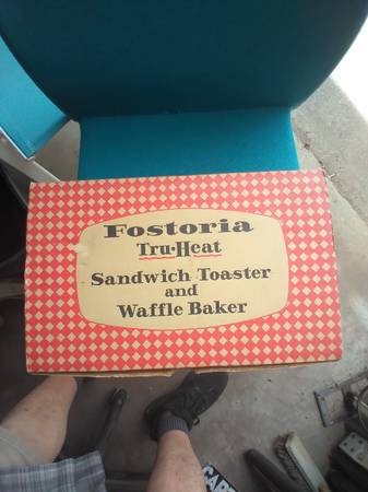 For Sale, used waffle maker, sandwich toaster 1