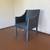 One Weatherproof Outdoor Chair with New Grey Seat Cushion 7 thumbnail