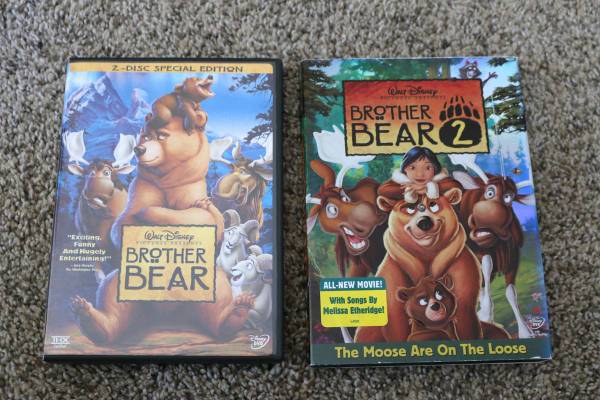 Disney DVDs - Brother Bear 1 and 2 - Set of 2 for ...... 1