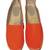 ANYA HINDMARCH ORANGE ESPADRILLES FLATS SIZE 38 1 thumbnail