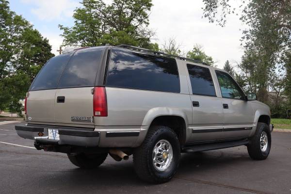 1999 Chevrolet Suburban 4x4 4WD Chevy K2500 LT SUV - $12,999 (Victory Motors of Colorado)63612419831171124