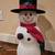 Vintage Snowman Light-Up Figurine 23" 1 thumbnail