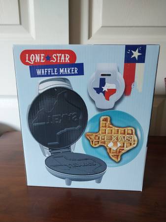 Texas shape Waffle Maker (New) 1