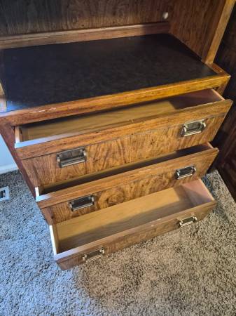 Bureau & Desk (will split set) 1