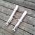 Harley Davidson Polished Fork Lowers and Cowbells 2003 Fat Boy Used 6 thumbnail