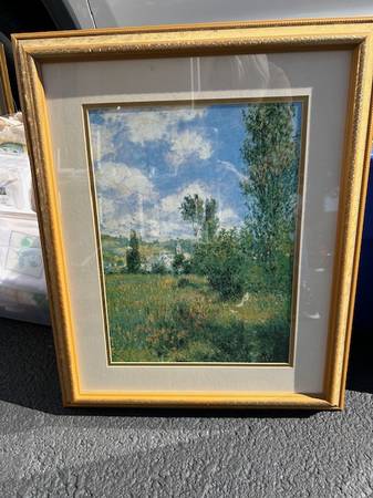 Claude Monet Glass Framed Prints 2 1