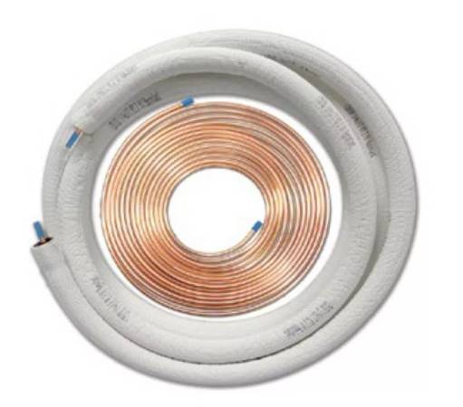 3/8" x 3/4" x 35' Insulated A/C Refrigeration Line Set 1