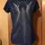 Ladies Small top open weave sweater NWOT Navy 1 thumbnail