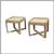 Highland House Cocktail Tables, Pair 1 thumbnail