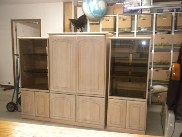 White Oak cabinet 1