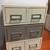 Vintage Metal Index Card Holder, Double Drawer - Lot of 3 1 thumbnail