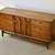 Restored Broyhill Brasilia walnut triple-drawer credenza/dresser 5 thumbnail