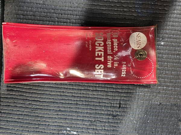 Sears socket set 1