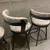 4 comfortable swivel stools with backrest 5 thumbnail