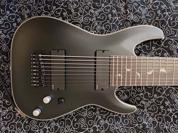 Schecter Damien Platinum 9 String Guitar 1