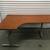 DEEP BROWN IKEA GALANT CORNER DESKS 2 thumbnail